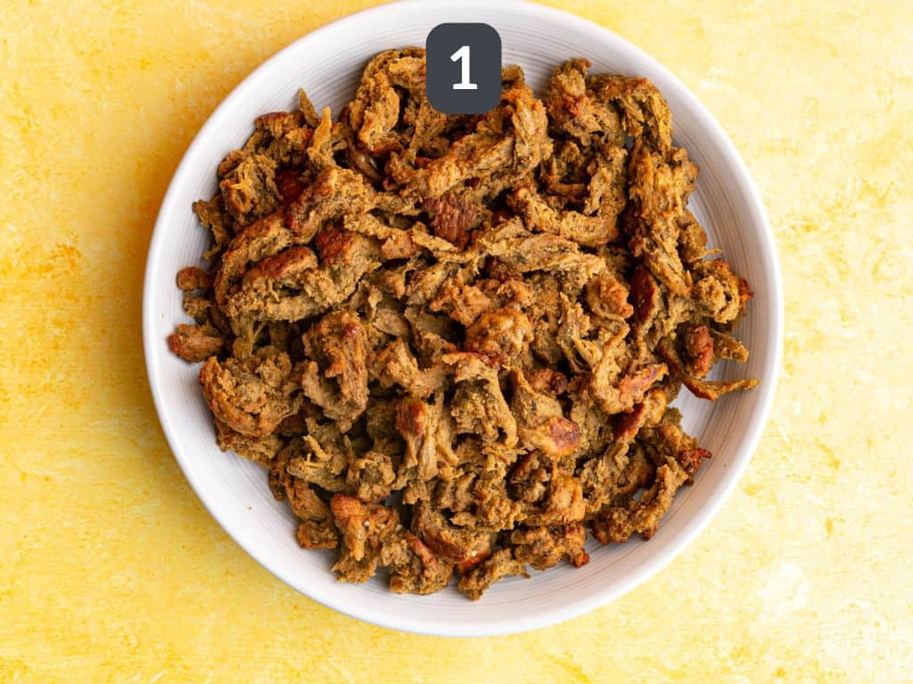 Vegan Rasta Pasta Step 1 - prepare the chicken.