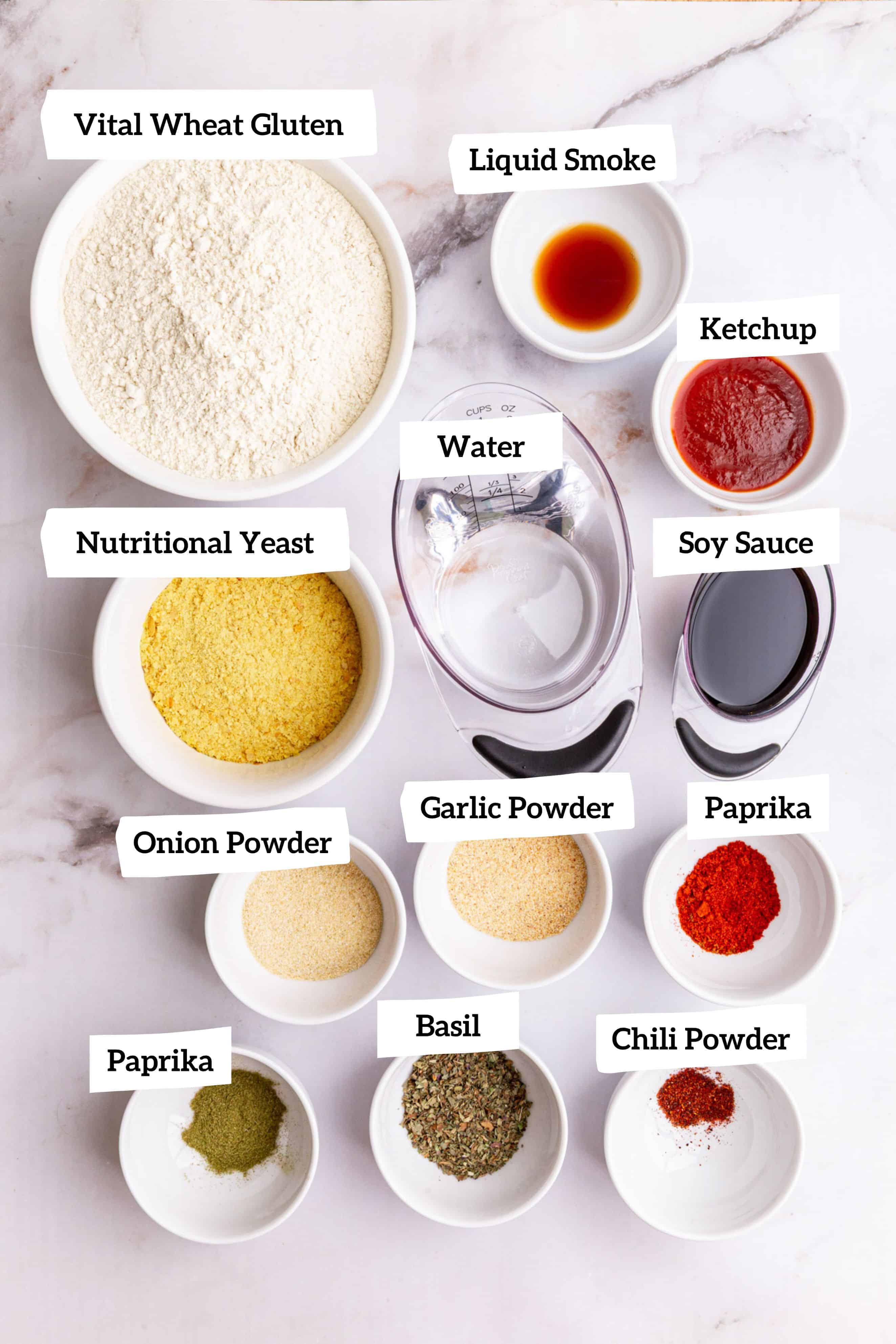 Vegan Nashville Hot Chicken Seitan Ingredients