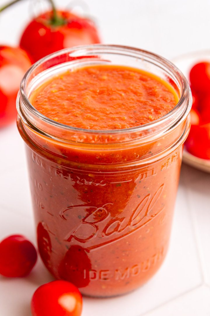 Roasted Tomato Pasta Sauce - At Elizabeth's Table