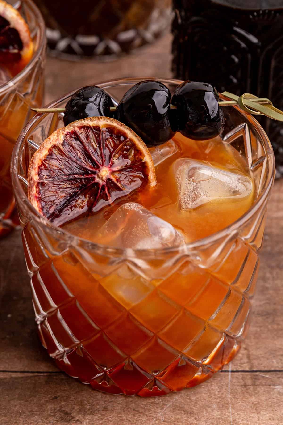 A whiskey sour mocktail.