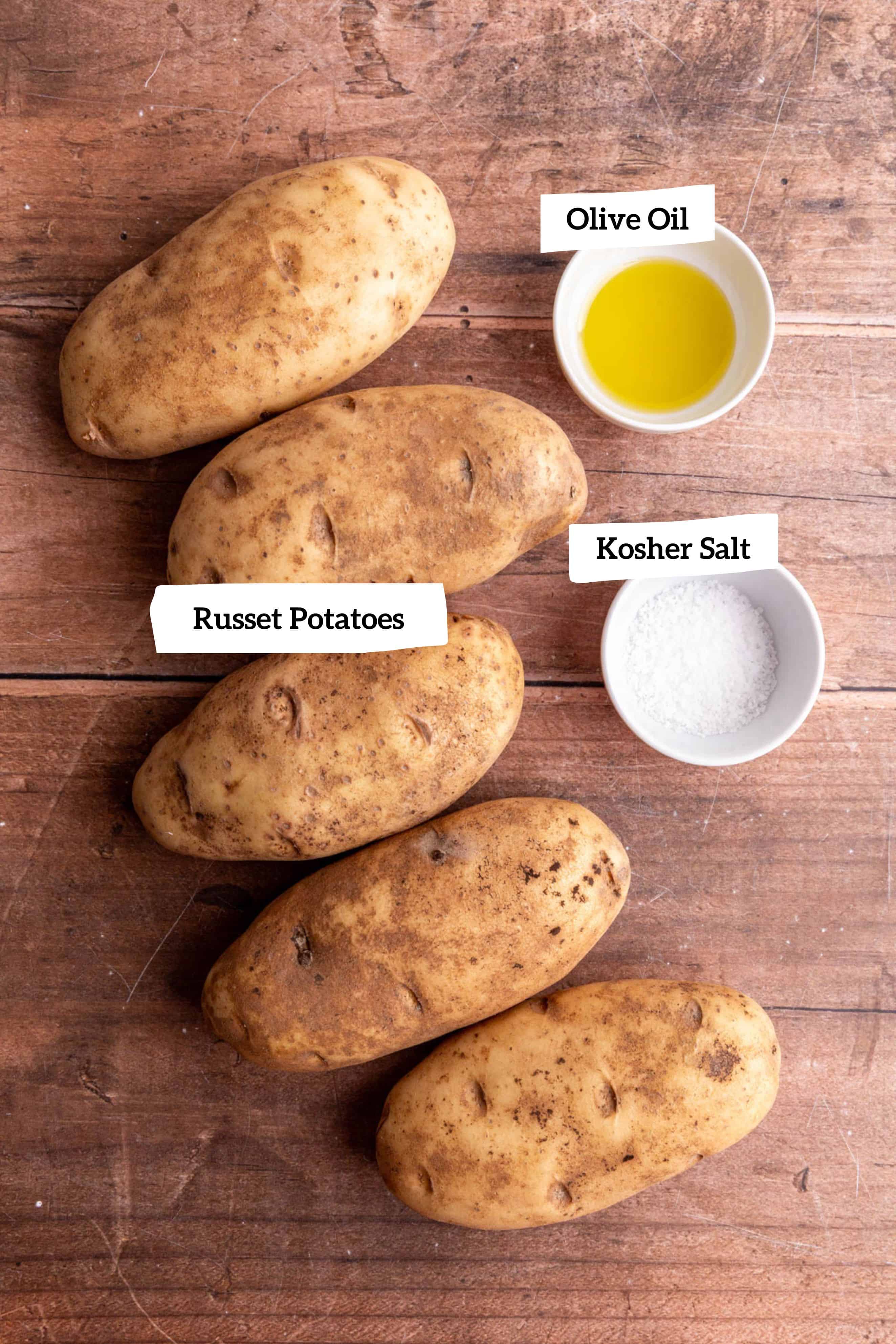 Vegan loaded baked potatoes ingredients