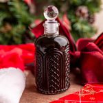 A bottle of gingerbread latte syrup.