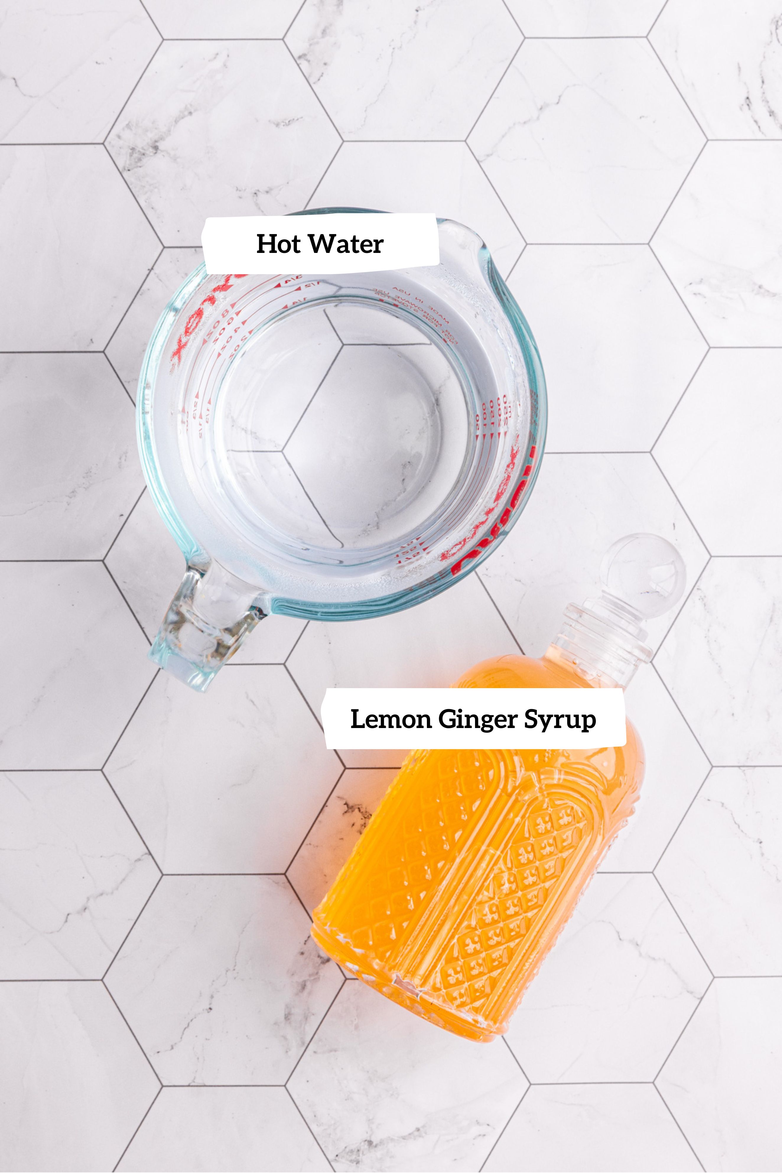 Lemon ginger tea ingredients