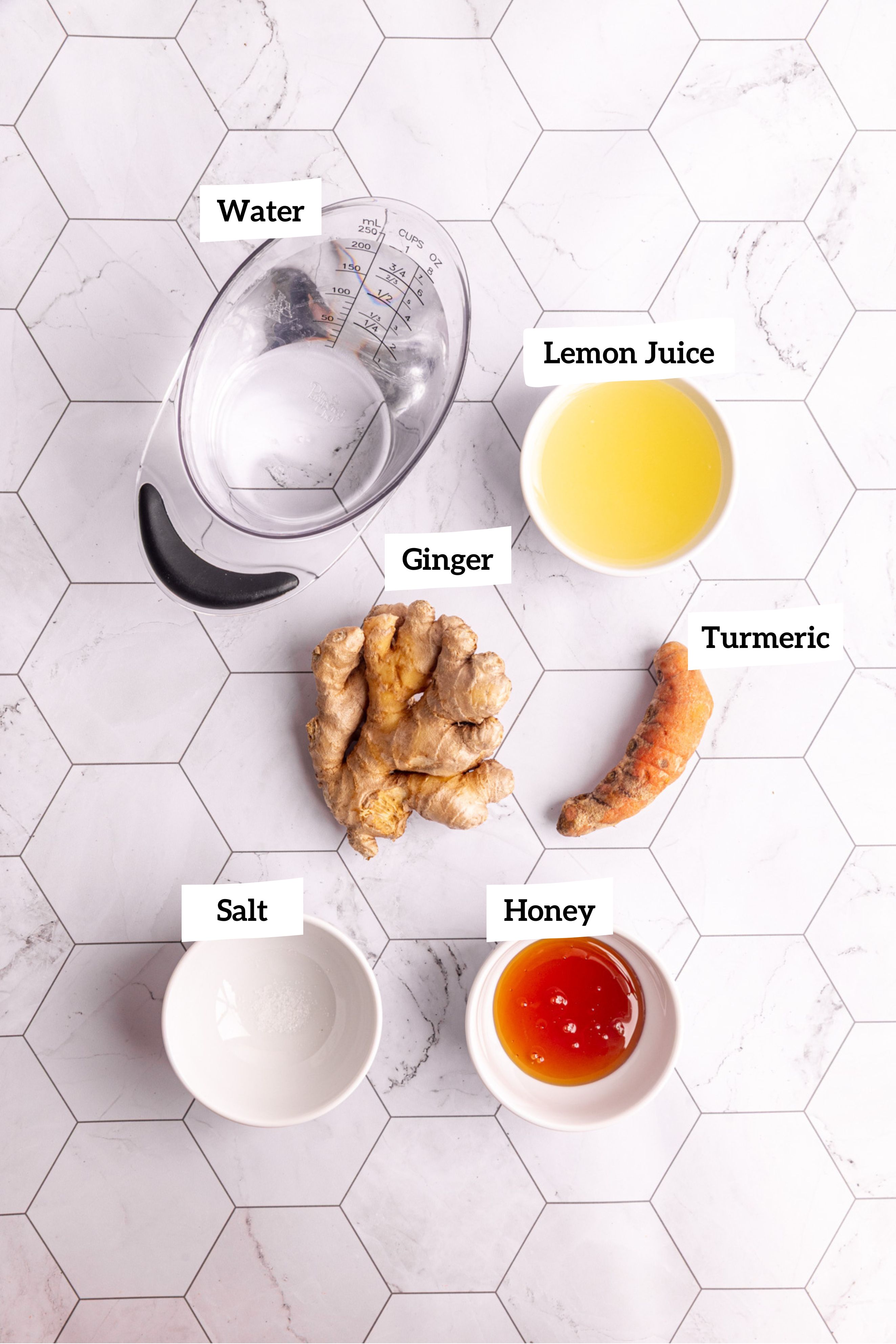 Ginger shots ingredients