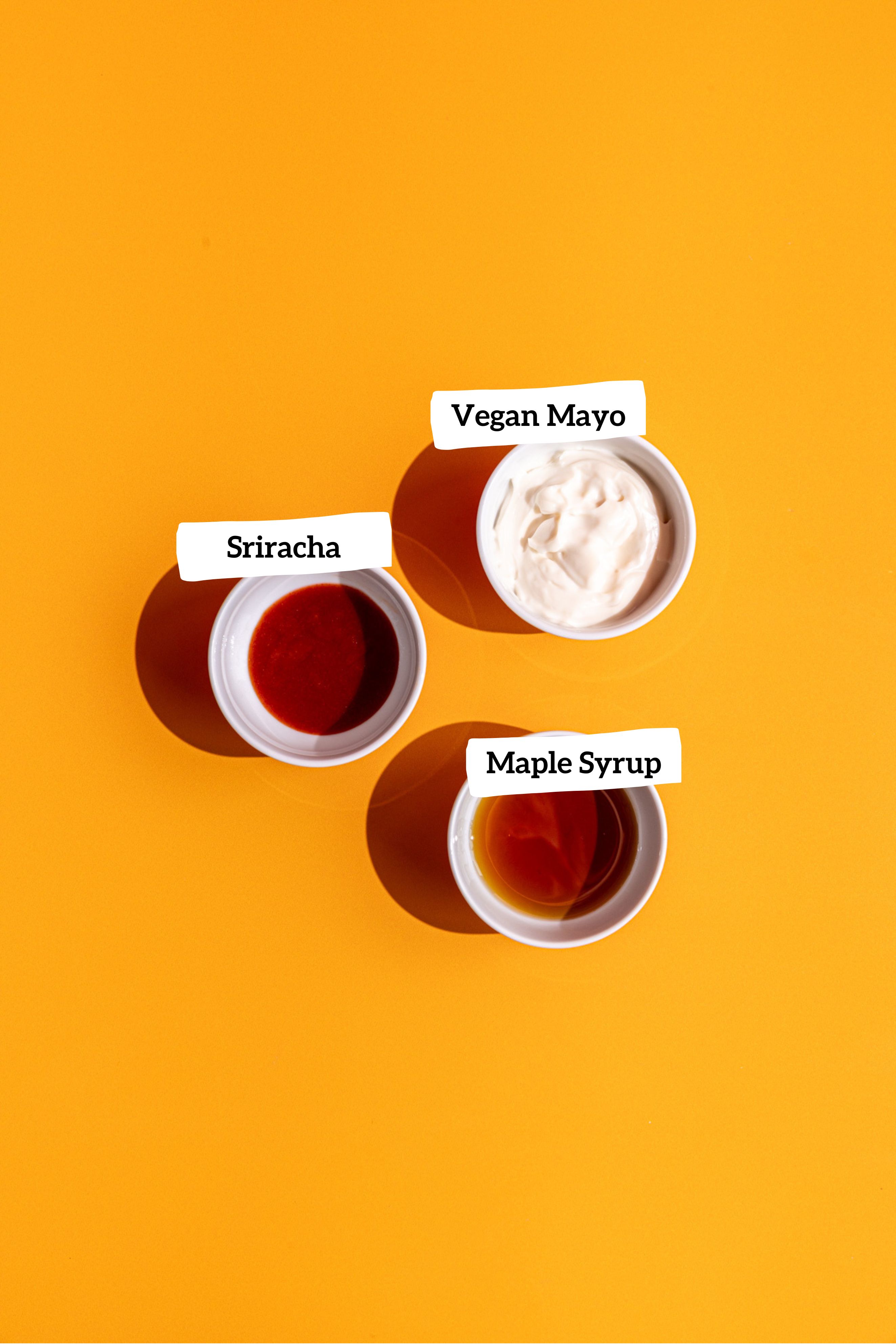 Tofu Banh Mi Mayo Ingredients