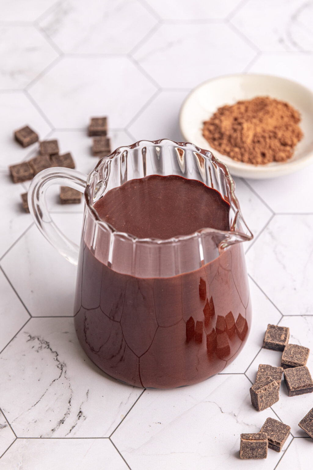 Easy Chocolate Simple Syrup for Coffee - At Elizabeth's Table