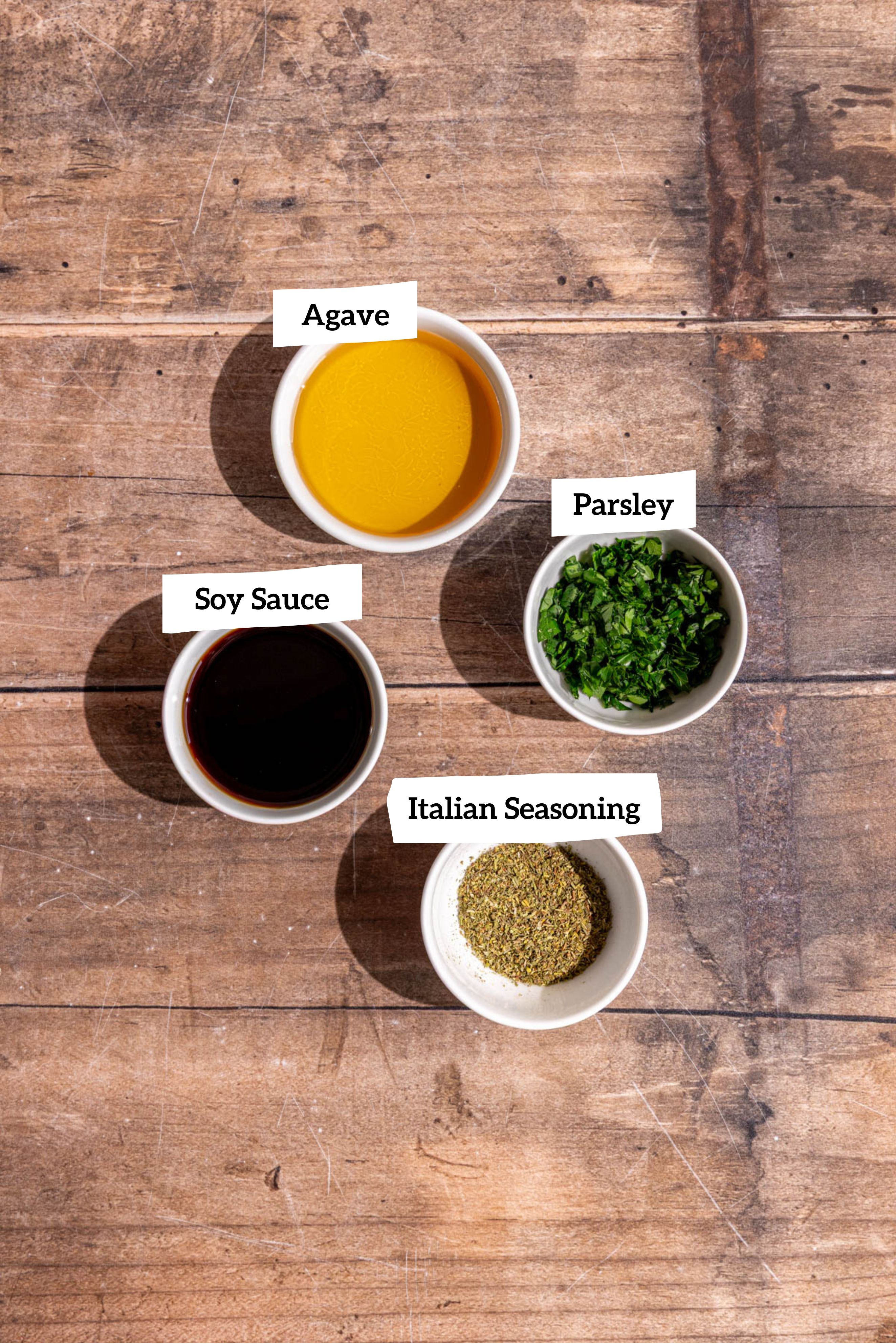 Vegan chicken skewer marinade ingredients