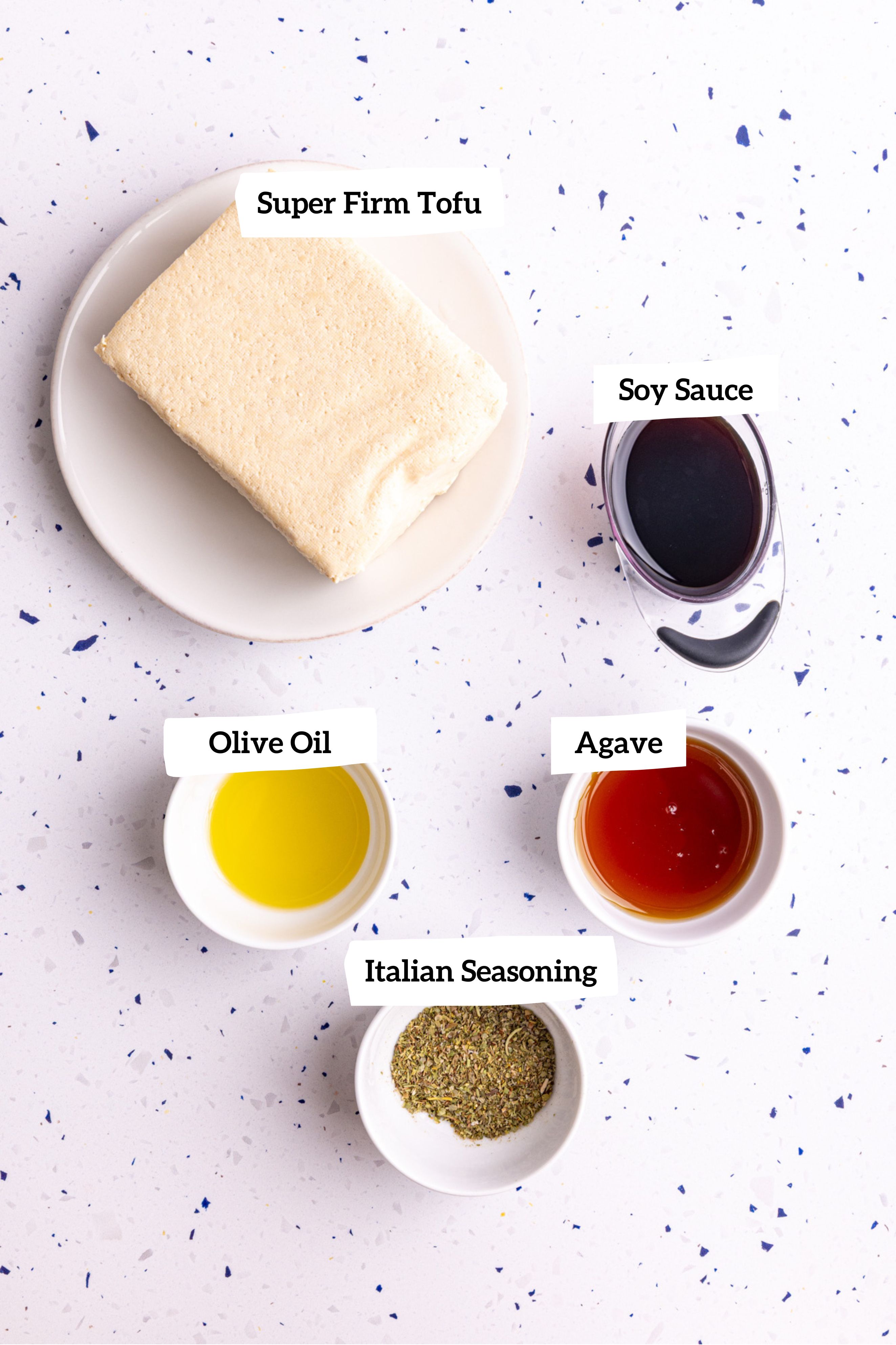 Vegan Tofu Chicken Ingredients