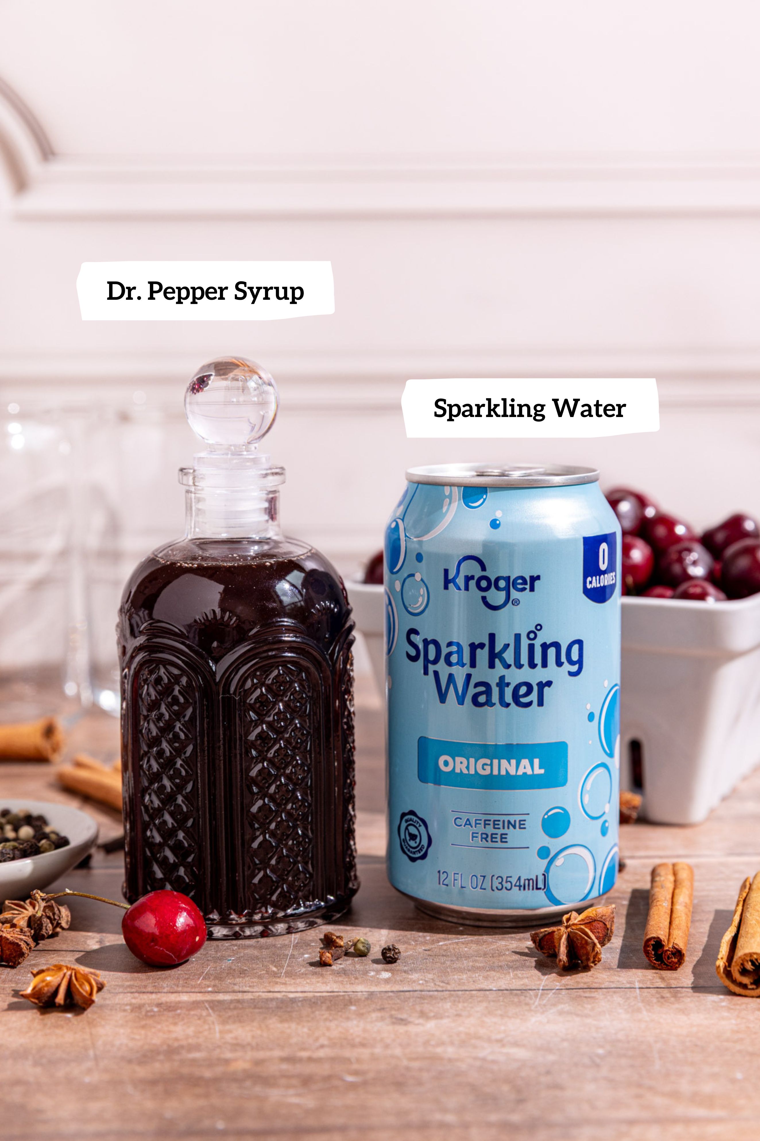 Homemade Dr. Pepper Ingredients