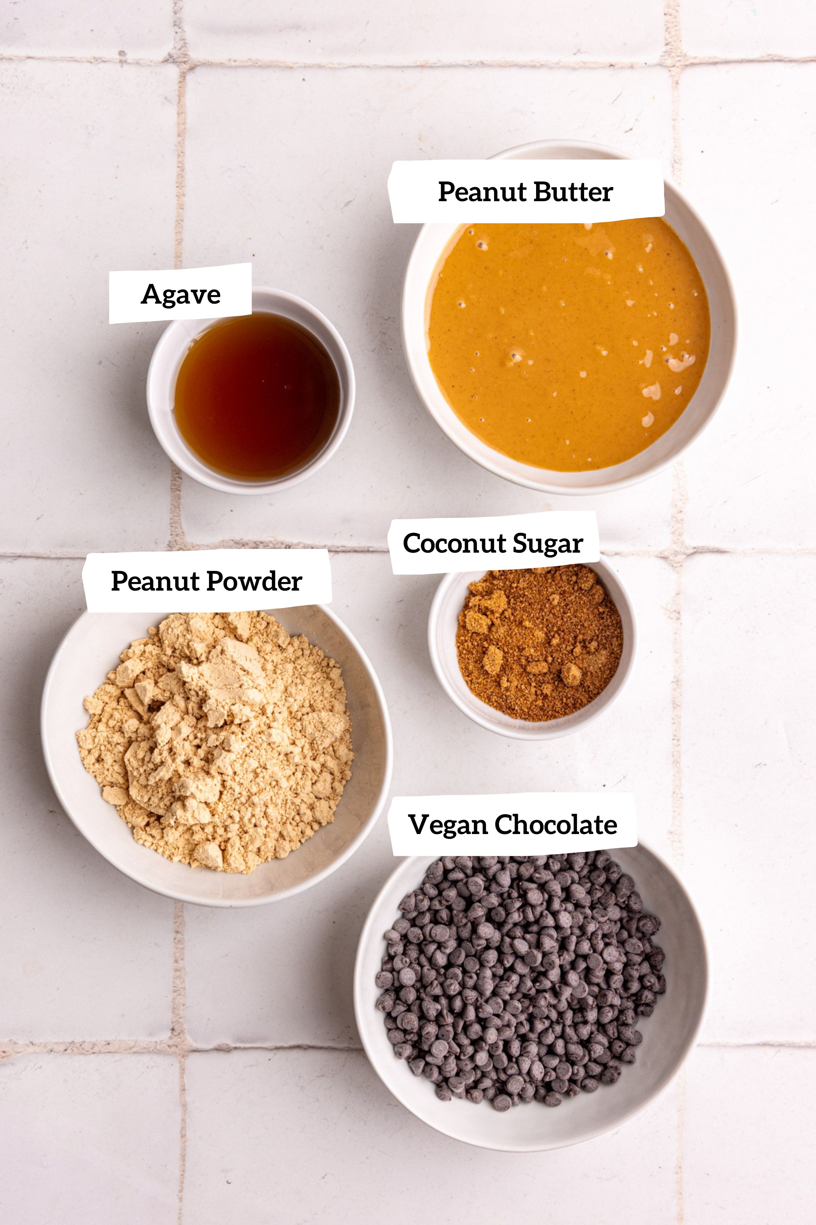 Vegan Buckeyes Ingredients