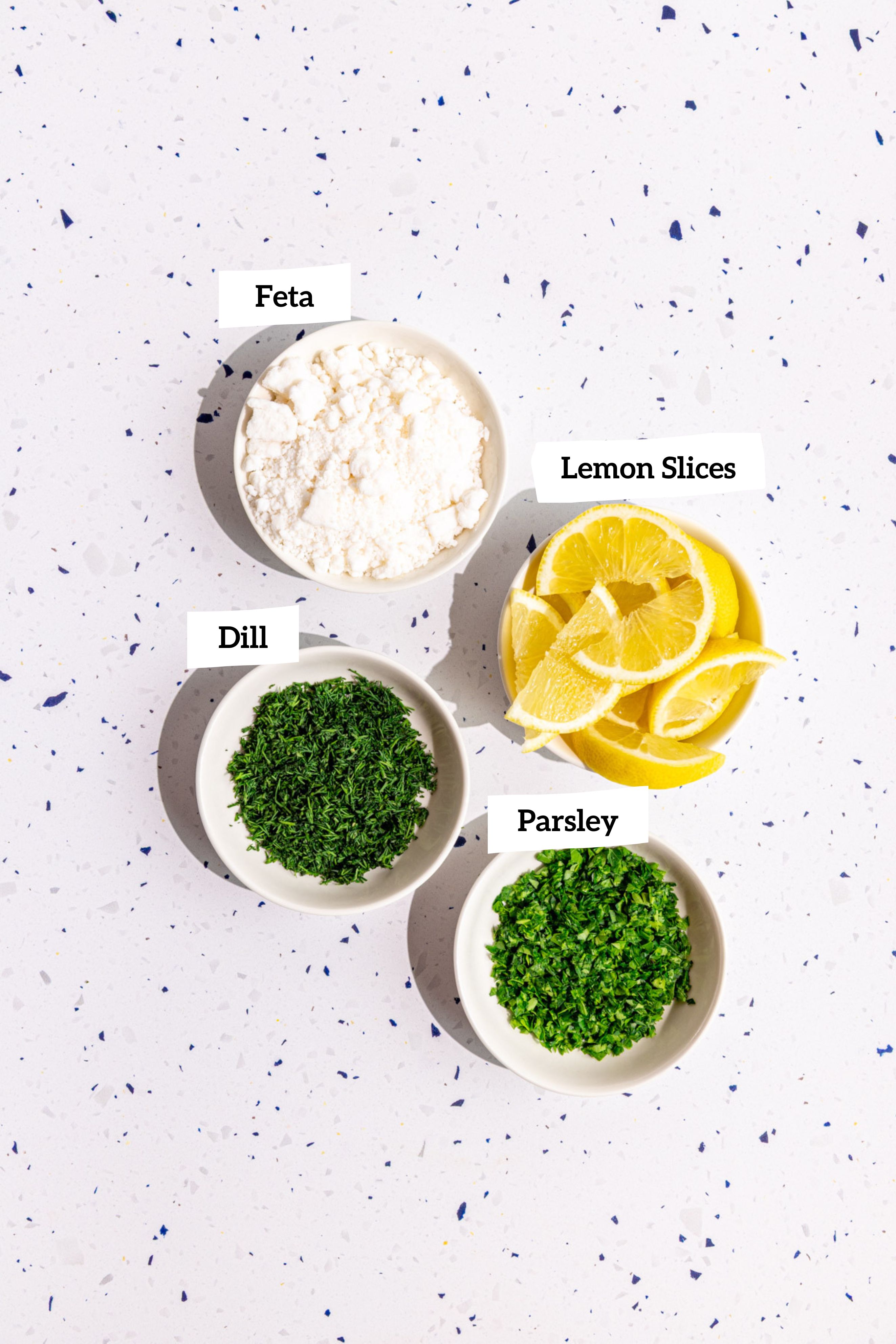 Loaded greek feta fries topping ingredients