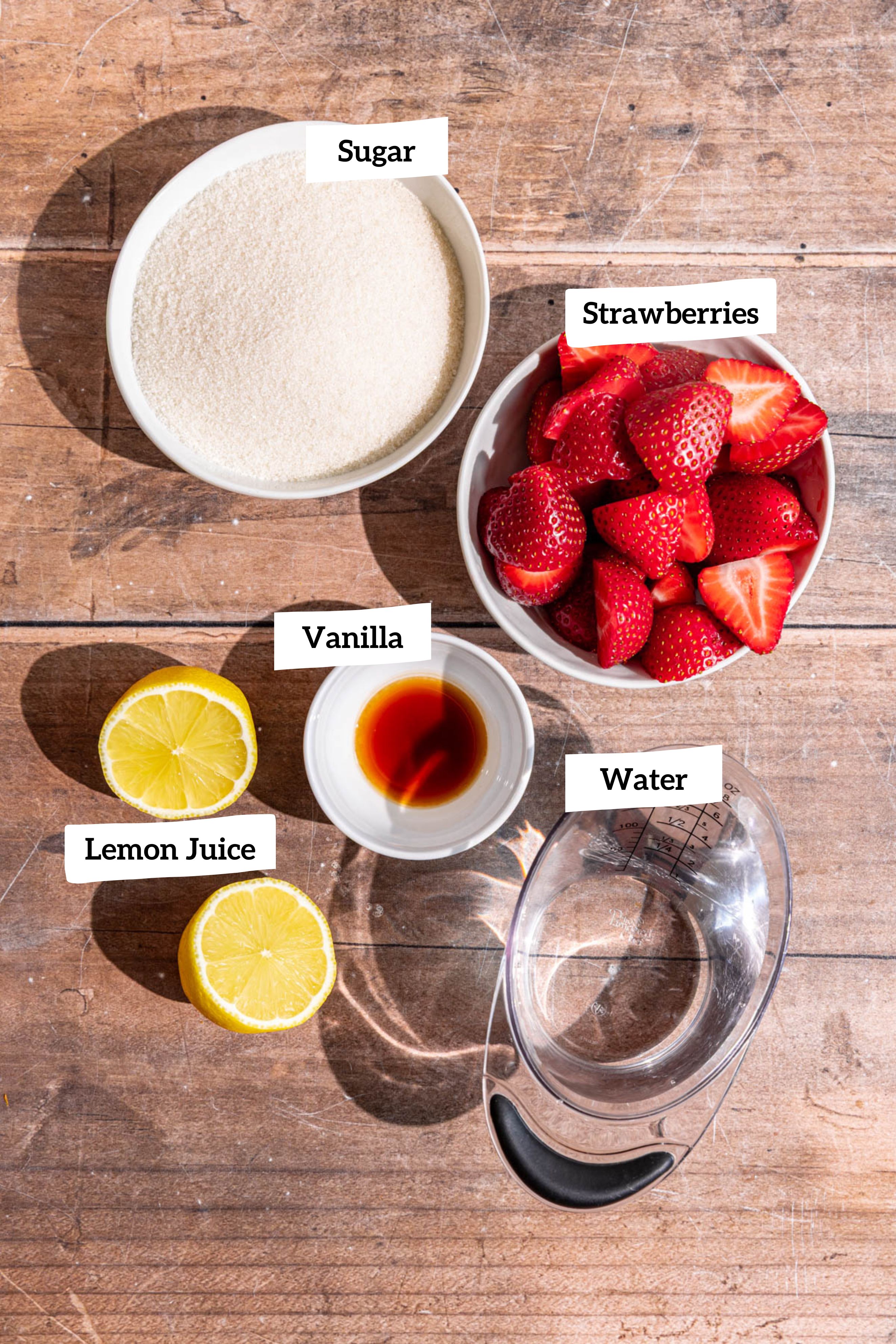 Strawberry Cream Soda Syrup Ingredients