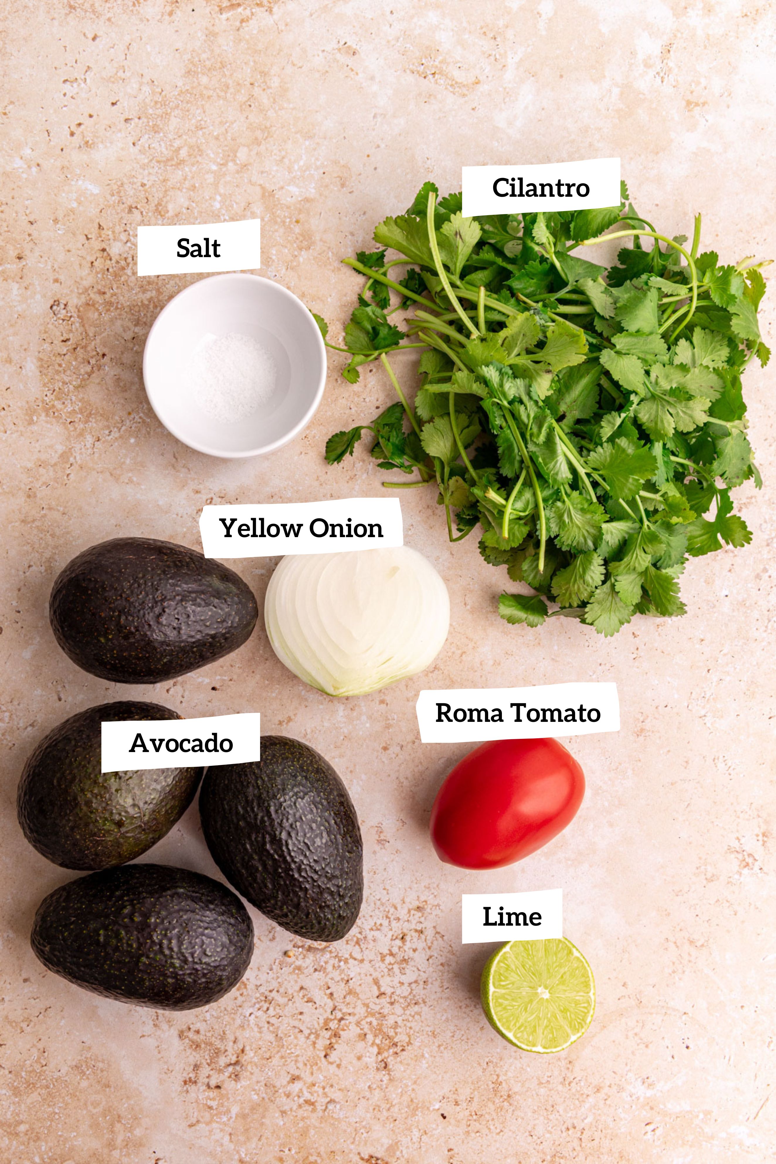 Guacamole Ingredients