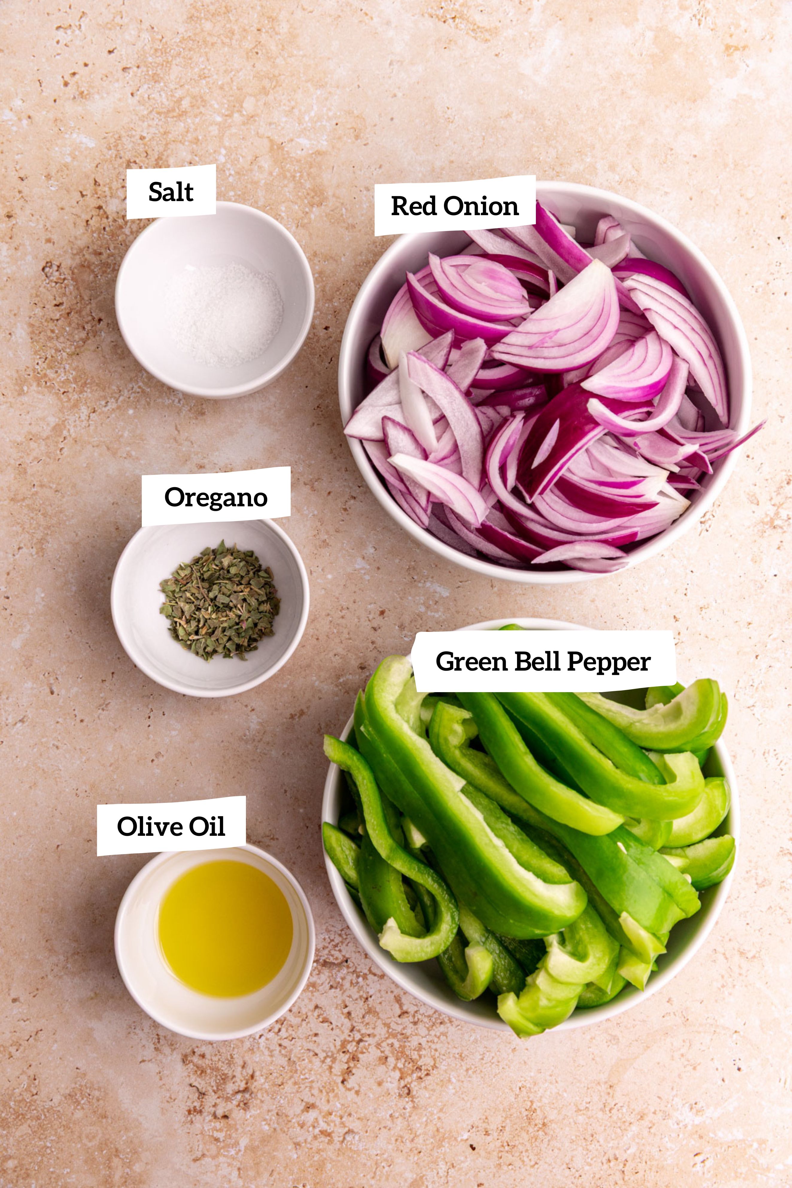 Chipotle style fajita veggies ingredients