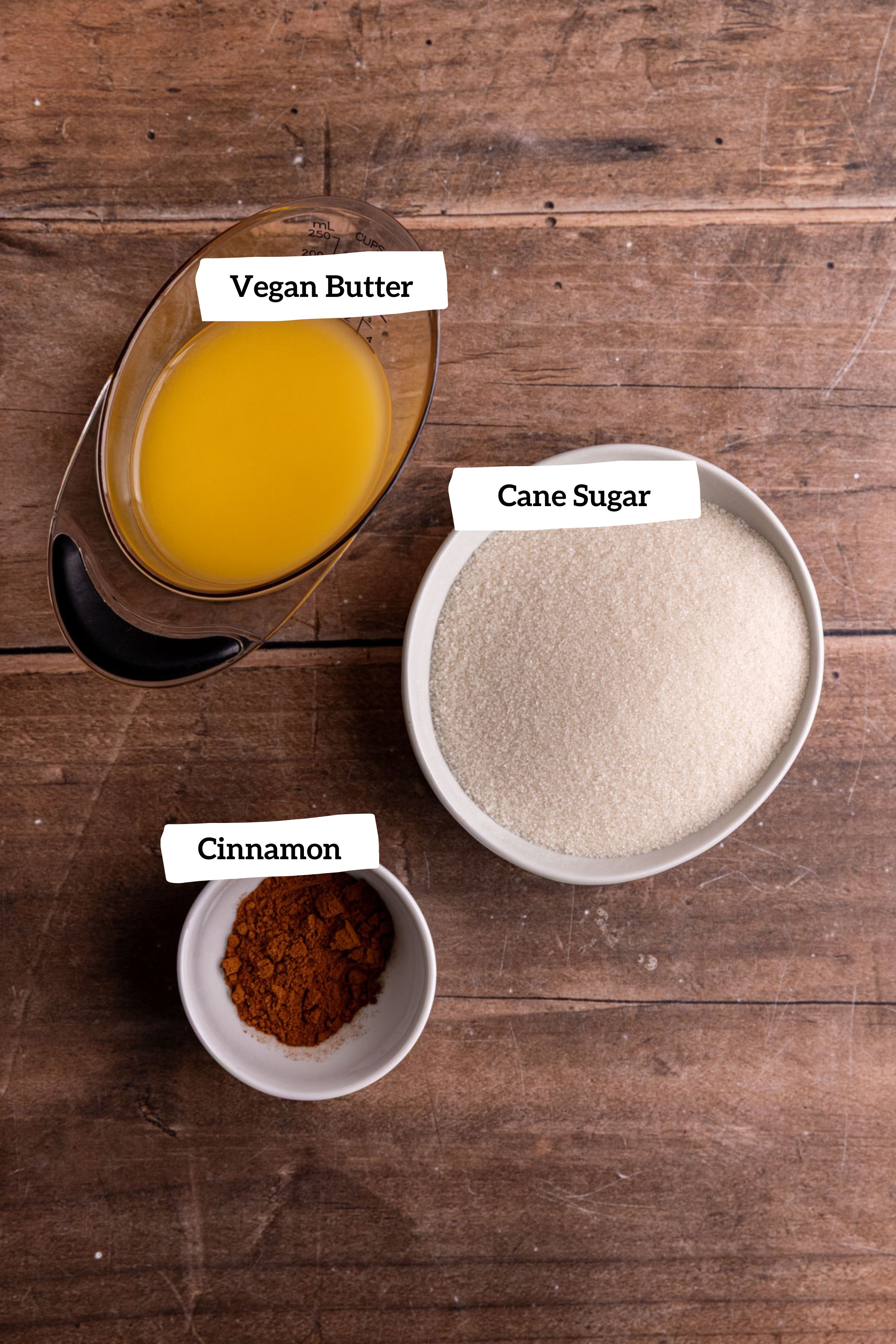 Vegan Cinnamon Sugar Donut Coating Ingredients