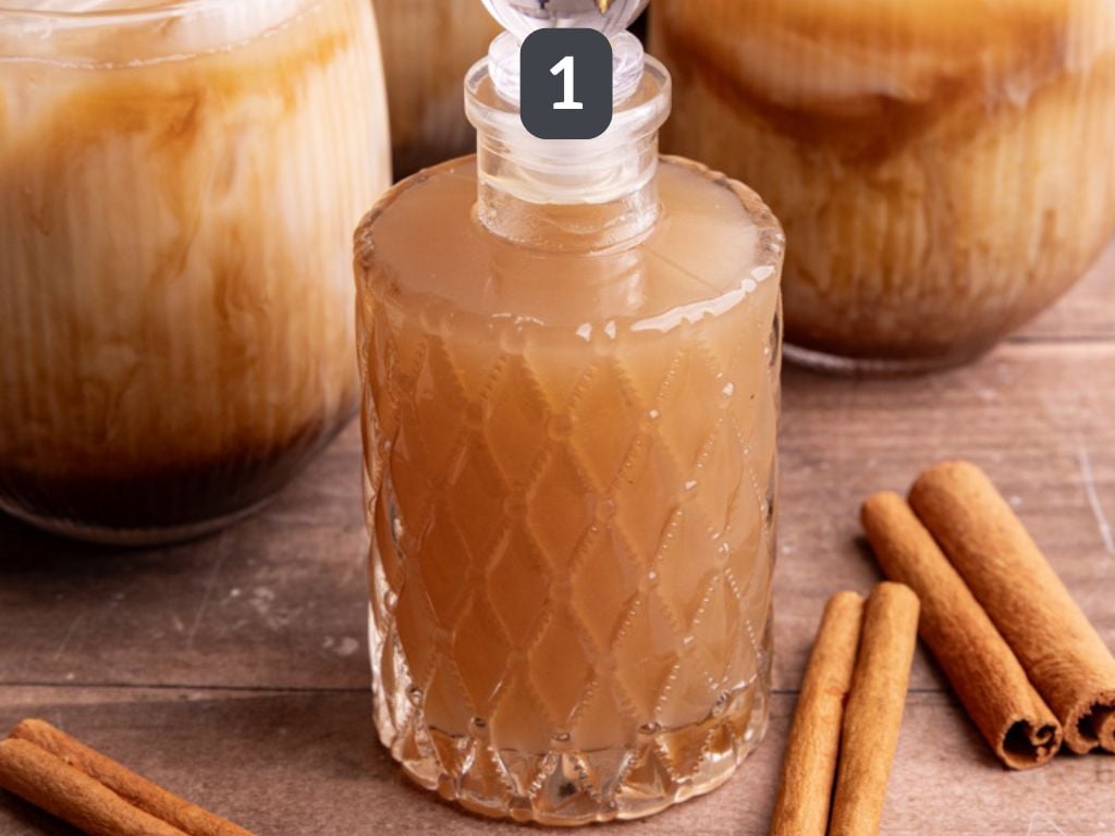 Horchata shaken espresso step 1 - prepare the horchata syrup