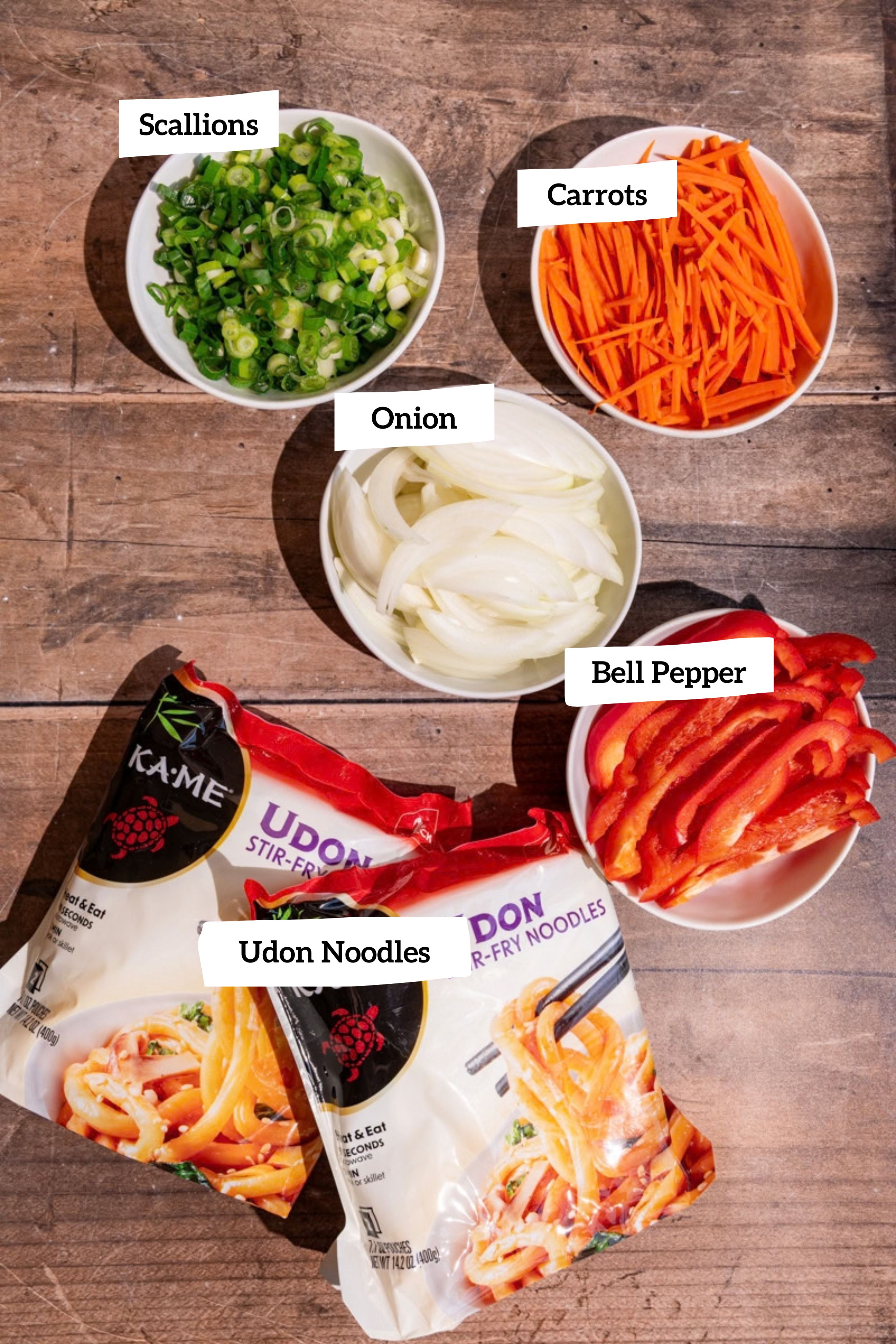 Vegan Sesame Noodles Ingredients