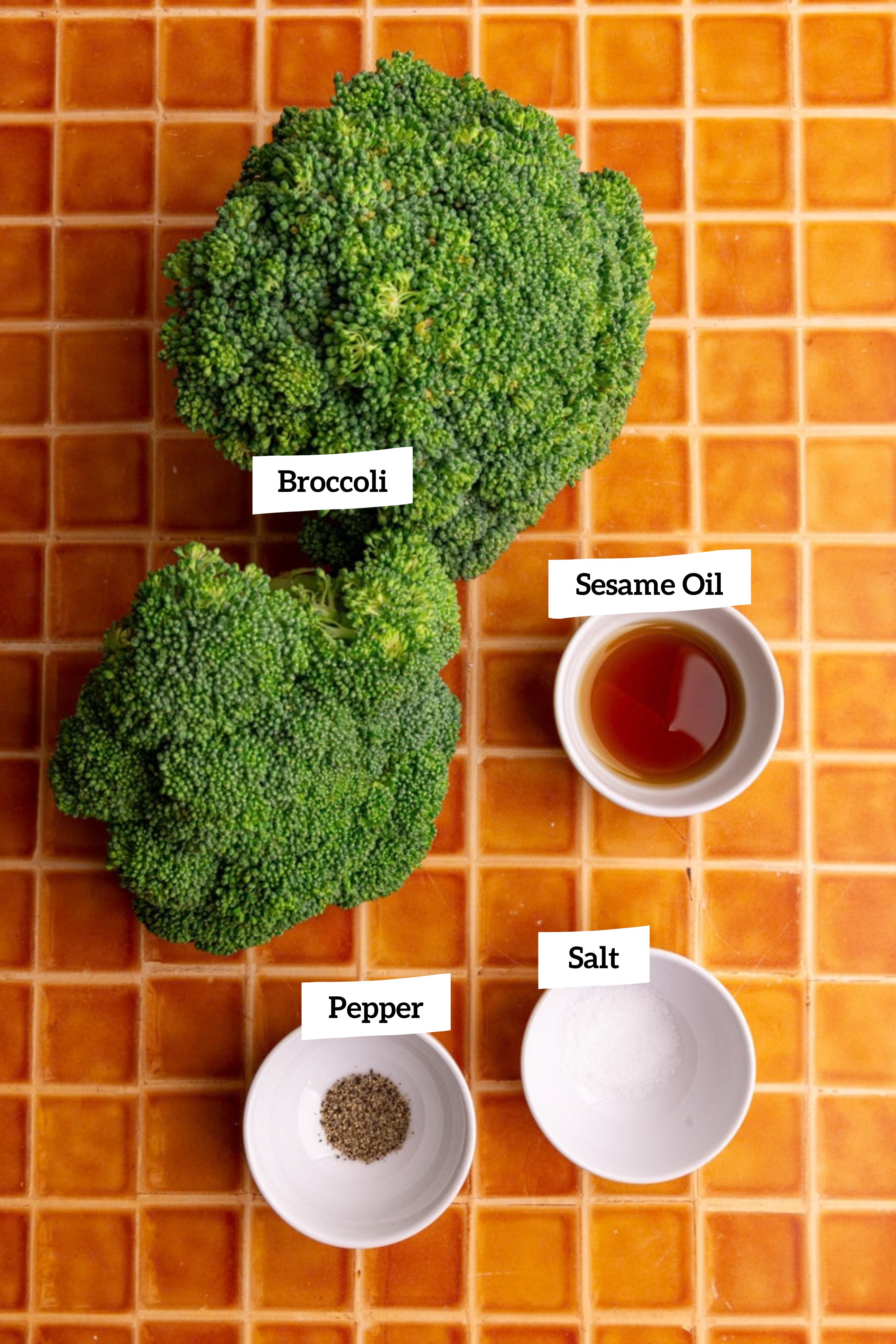 Bibibop sesame broccoli ingredients